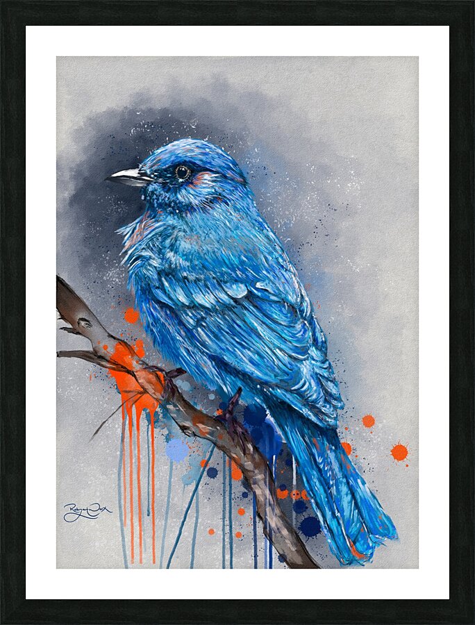 Blue Bird – Celeste Victoria Fine Art
